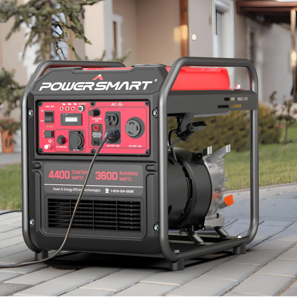 PowerSmart 4400-Watt Gas Generator for Home and Outdoor Use H985