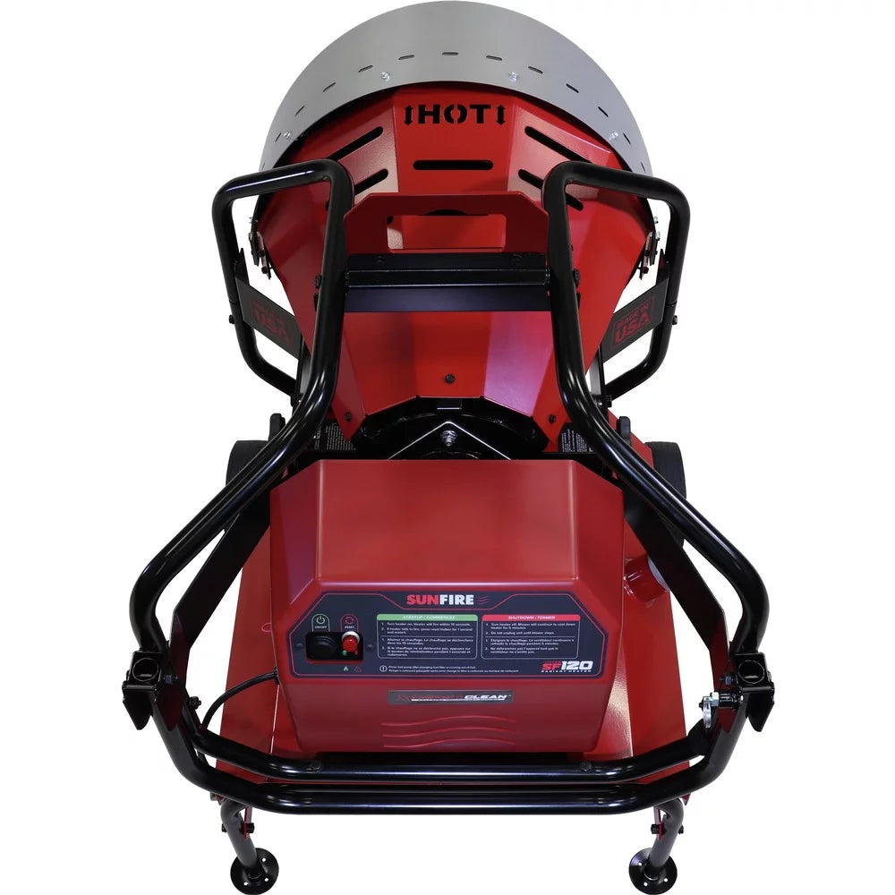 Sunfire 95120 SF120 120,000 BTU Diesel/Kerosene Radiant Heater P1518