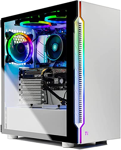 Skytech Azure Gaming PC Desktop, Ryzen 7 9700X, RTX 4060, 2TB SSD, 32GB RAM C74326