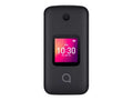 Alcatel Go Flip 3 - 4G feature phone - RAM 512 MB / Internal Memory 4 GB - microSD slot - LCD display - 320 x 240 pixels - rear camera 2 MP - prime black