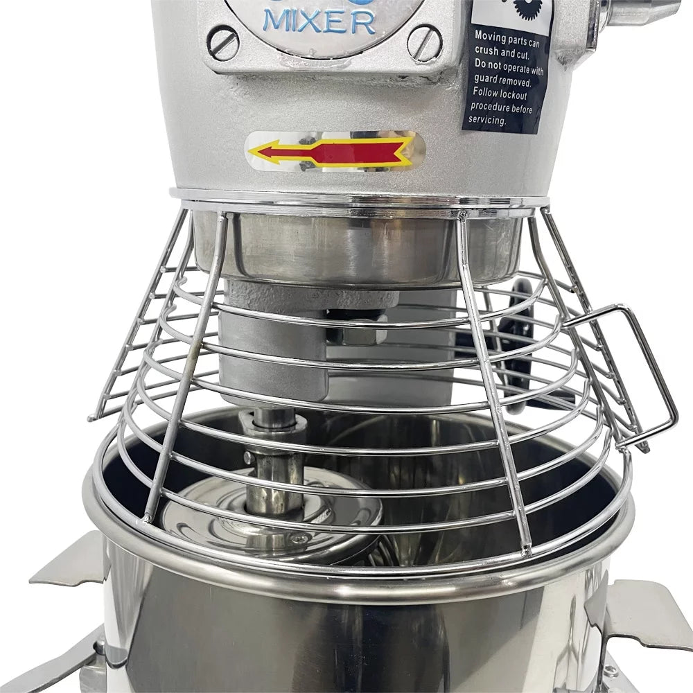INTSUPERMAI Dough Kneading Machine Commercial Food Mixer 10L H275