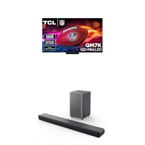 TCL 55-Inch Class QM7K Series QD-Mini LED 4K UHD Google Smart TV S7338