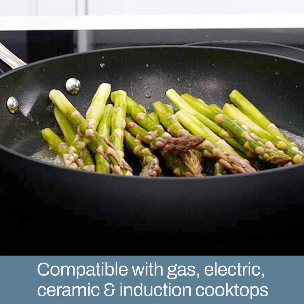 All-Clad HA1 Hard Anodized Nonstick Cookware 10 Piece Set Y131233