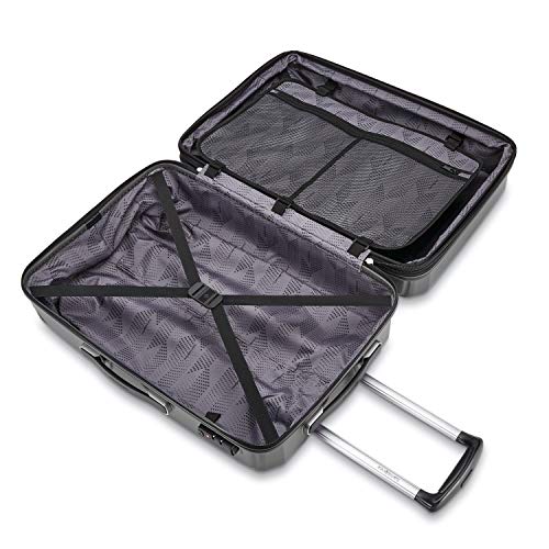 Samsonite Winfield 3 DLX Hardside Expandable Luggage, Silver, Carry-On 20-Inch F64293