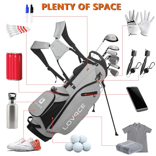 14-Way Golf Stand Bag, Lightweight for Men and Women C3556