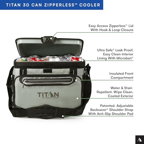 Arctic Zone Titan Deep Freeze Zipperless Hardbody Cooler W899