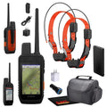 Garmin Alpha 300i Handheld Advanced Dogs Tracking & Training System with inReach Technology Bundle with 2X Garmin Dog Collar Alpha TT25 Tracker & Training Collar with GPS Charger and More Accessories