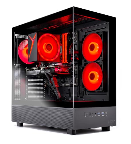 Skytech Gaming Azure 3 Desktop PC, Ryzen 5 9600X, RTX 5060 Ti 16GB, 1TB SSD, 16GB RAM, Win 11 Y163879
