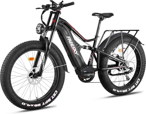 FREESKY 2000W Electric Bike with BAFANG Motor, 48V 30Ah Samsung Battery, 35MPH, 120 Miles Range K7833