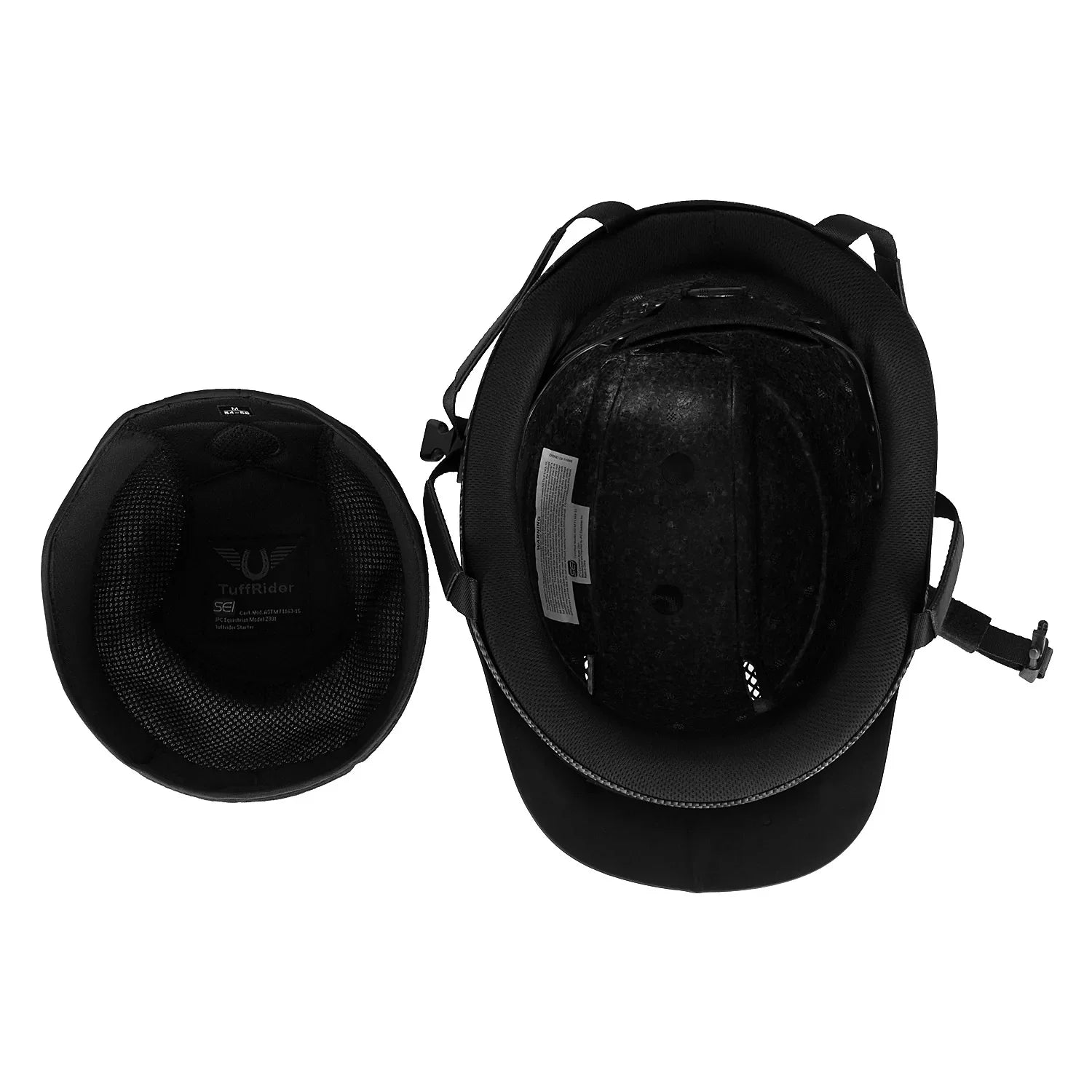 TuffRider Carbon Fiber Print Helmet Large G353464