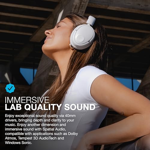 JLab JBuds Lux ANC Wireless Headphones, Sage, Over-Ear Bluetooth M35854