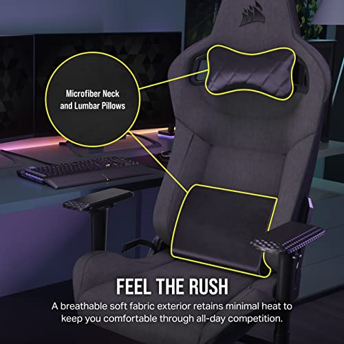 Corsair T3 Rush Fabric Gaming Chair (2023) Charcoal E407