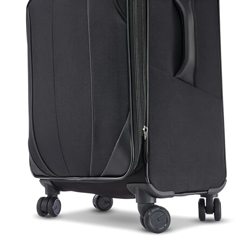 American Tourister 4 KIX 2.0 Expandable Softside Luggage with Spinner Wheels, 20, Classic Blue W994960