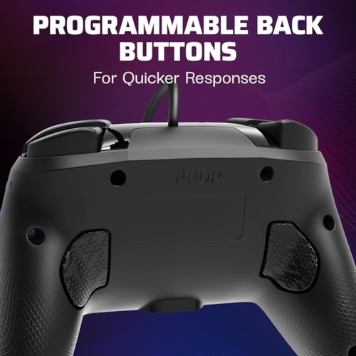 PDP Afterglow Wave Wireless RGB Gaming Controller for Nintendo Switch, Black I1528