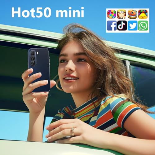 4G Mini Smartphone Unlocked 4.0 Inch HD Display 3GB RAM 32GB Dual SIM Purple V402453