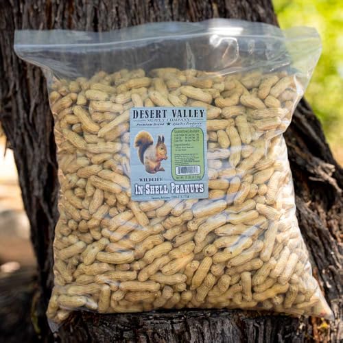 Desert Valley in Shell Peanuts, All Natural Wild Bird and Wildlife Food, 5 Pounds R4576