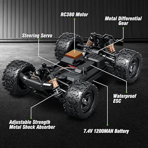 RC Car 1:18 All Terrain 4WD Off-Road Truck for Adults & Boys B8049