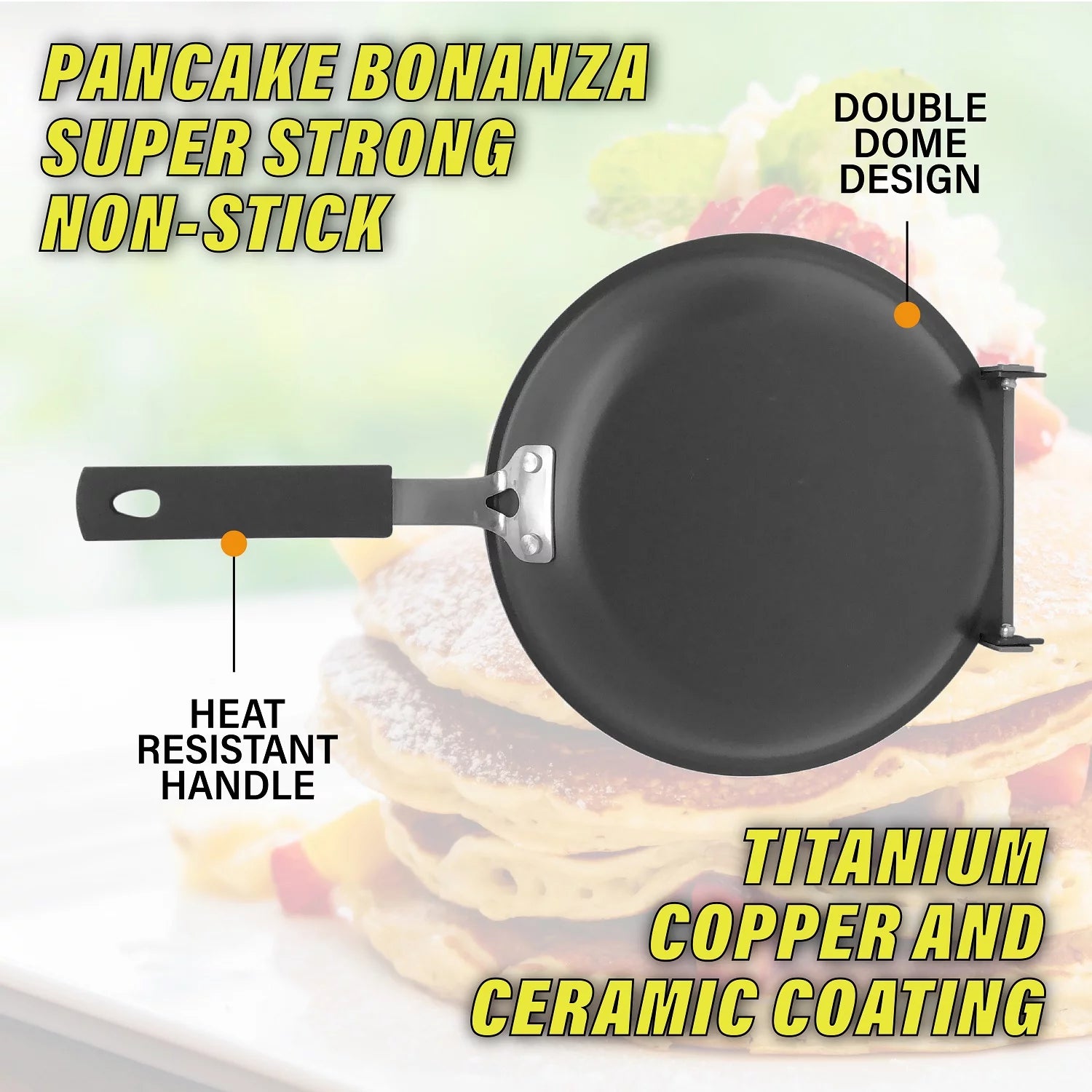 Gotham Steel Nonstick Double Pancake Pan X564543