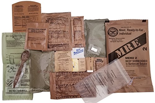 Western Frontier Ultimate MRE 6-Pack, Genuine Mil Surplus P92874