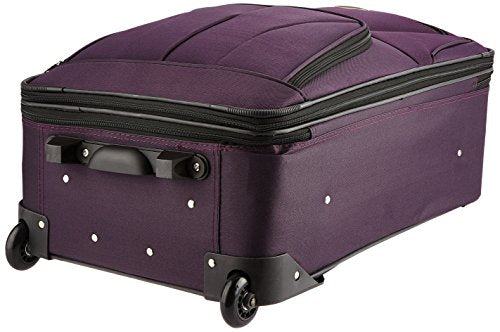 Rockland Journey Softside Upright Luggage Set, Expandable, 4-Piece K56322