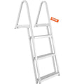 VEVOR Removable Dock Ladder 3/4/5 Steps, Aluminum, 350/500lbs Capacity T419635