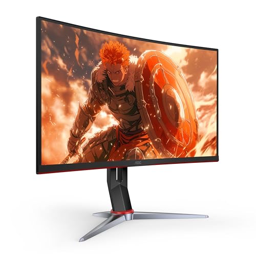 AOC 24G4 24" Gaming Monitor, Full HD IPS, 180Hz 1ms Y482158