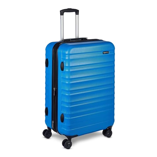 Amazon Basics 21" Hardside Carry-On Luggage with Wheels, Expandable, Black L489