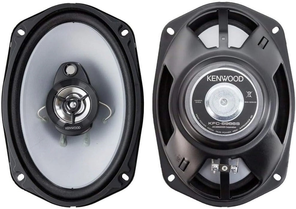 2 Kenwood KFC-6966S 6"x9" 3-Way Coaxial Car Speakers U46439