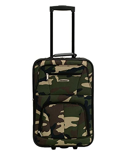 Rockland Journey Softside Upright Luggage Set, Expandable, 4-Piece K56322