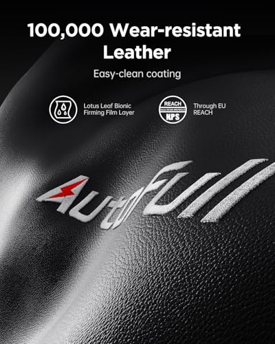 AutoFull C3 Gaming Chair, Ergonomic Racing Style with Lumbar Support, Black R670