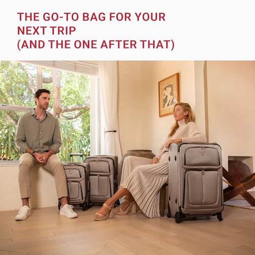 SwissGear Sion Softside Expandable Roller Luggage 3 Piece Set N784870