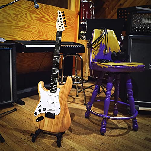 LyxPro Electric Guitar 39" Beginner Starter Kit with 20W Amp, Black B69338