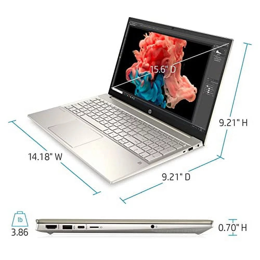 HP Pavilion 15.6" Touchscreen Laptop, i7, 16GB RAM, 512GB SSD, Windows 11 F25070