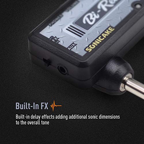 SONICAKE Guitar Headphone Amp Mini Rechargeable Plug-in V111762
