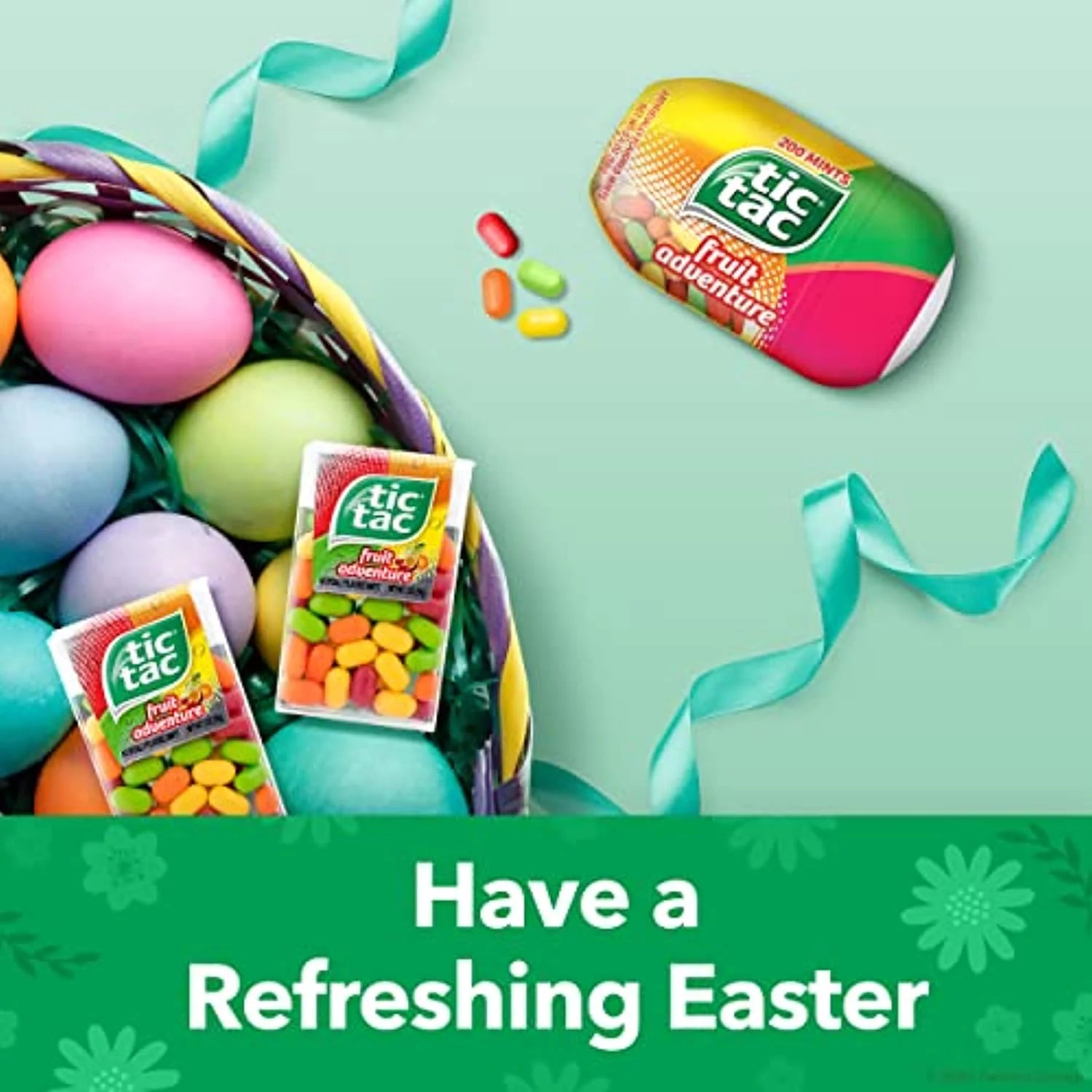 Tic Tac Fresh Breath Mints Fruit Adventure 1 Oz Singles 12 Count Q910383