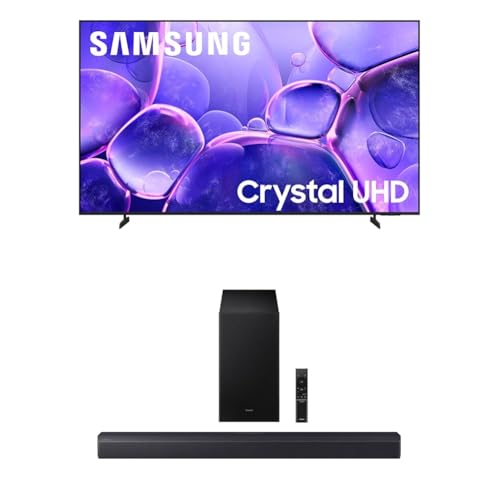 Samsung 43-Inch Crystal UHD U8000F 4K Smart TV (2025 Model) H556