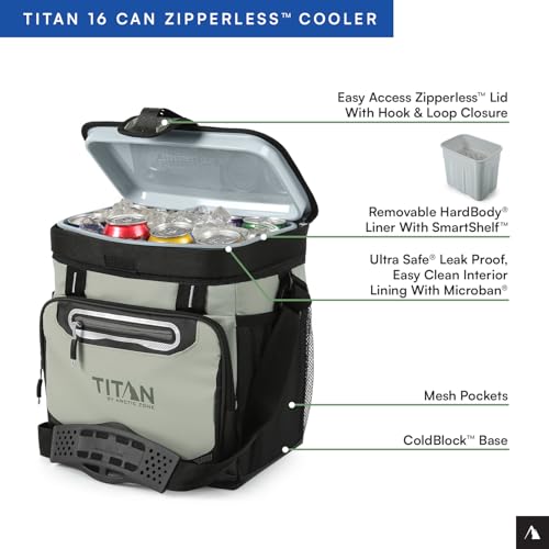 Arctic Zone Titan Deep Freeze Zipperless Hardbody Cooler W899