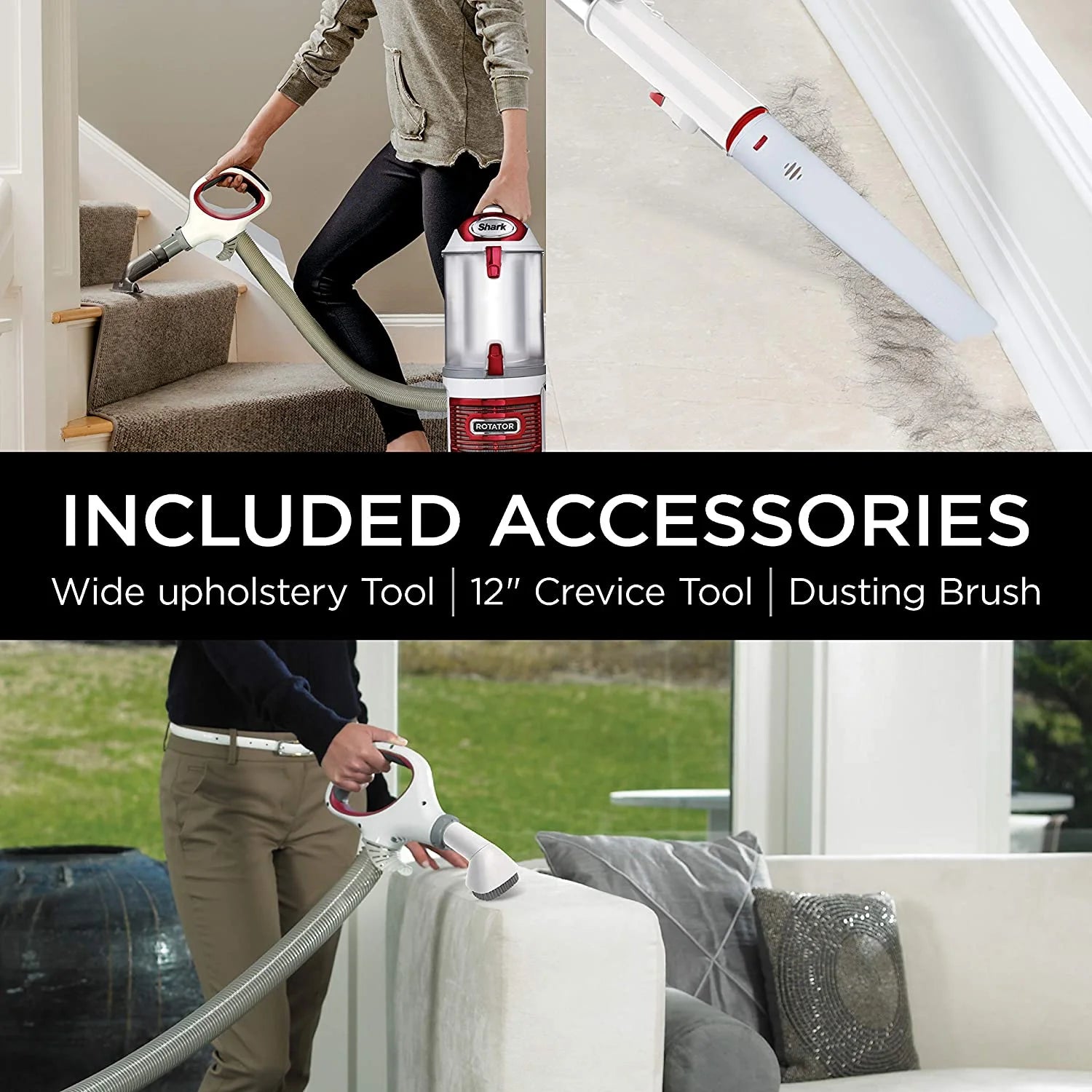 Shark Rotator Pro Lift Away Bagless Upright Vacuum Red B93971