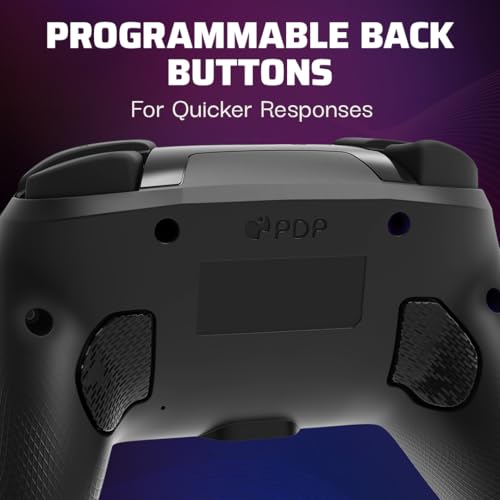 PDP Afterglow Wave Wireless RGB Gaming Controller for Nintendo Switch, Black I1528