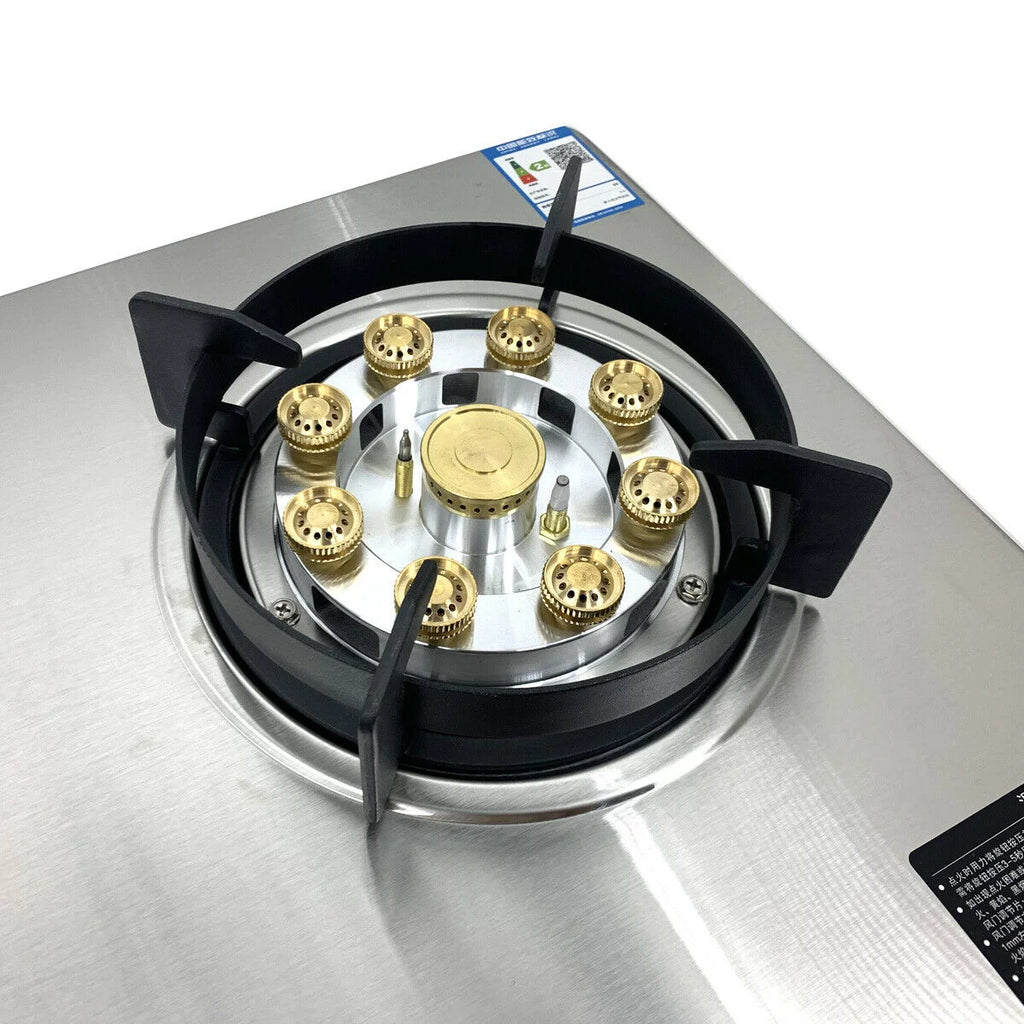 28'' Stainless Built-in Propane Gas Stove Double Burner S57899