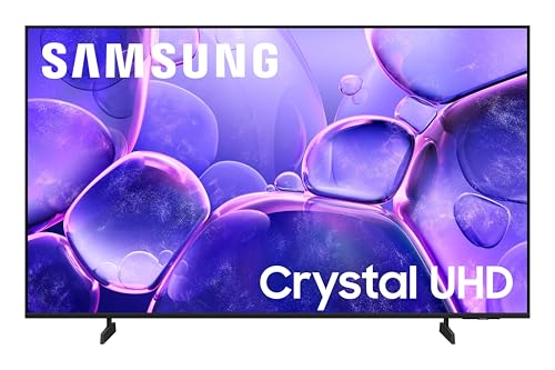 Samsung 43-Inch Crystal UHD U8000F 4K Smart TV (2025 Model) H556