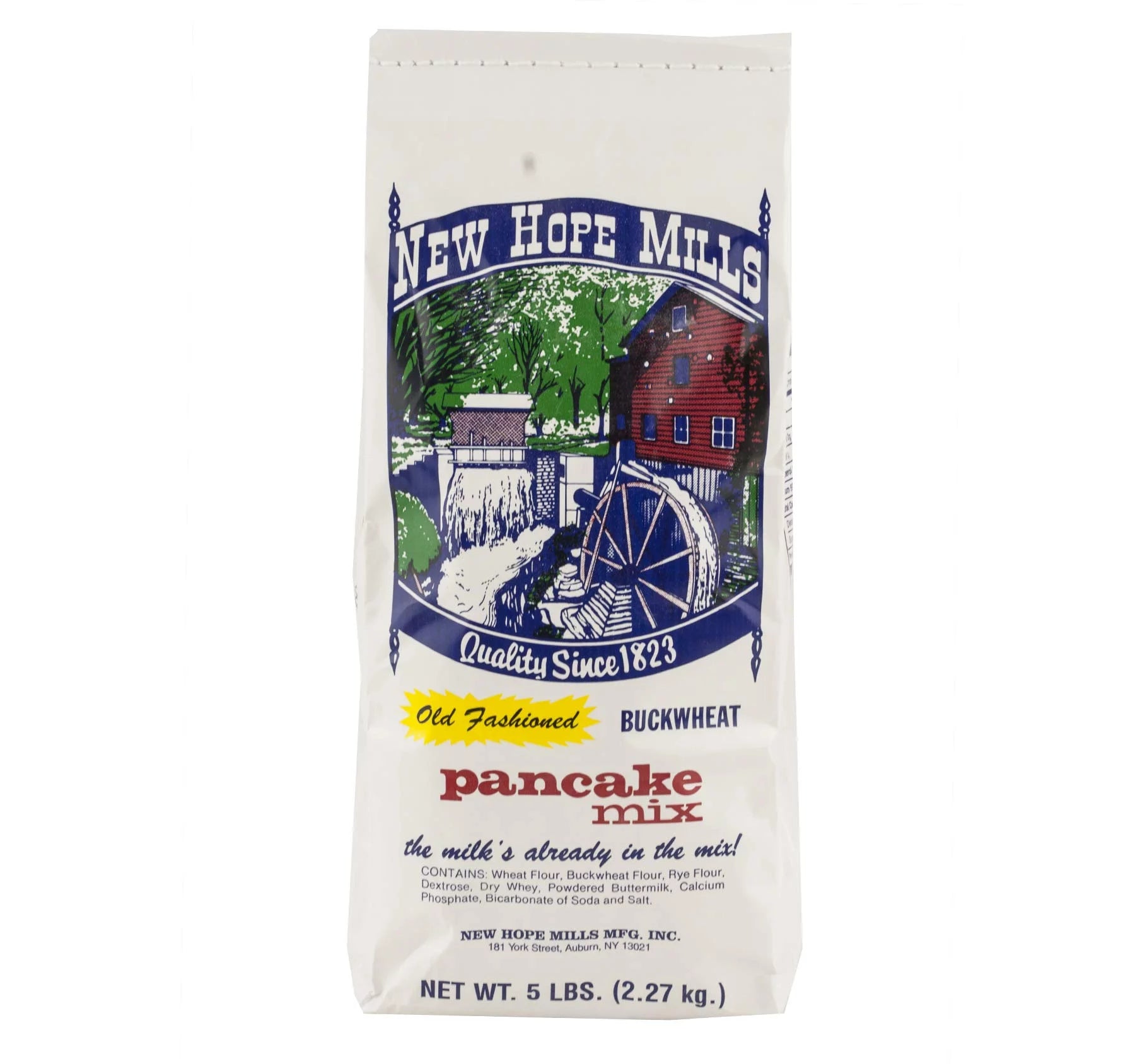 New Hope Mills Easy To Make Buckwheat Pancake Mix, 5 lb. Bag O265