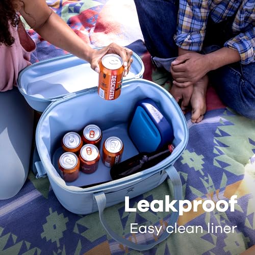 Hydro Flask Cooler Bag - Insulated Soft Lunch Bag - 12 L, Koala Gray and Black A977074