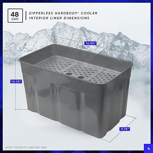 Arctic Zone Titan Deep Freeze Zipperless Hardbody Cooler W899