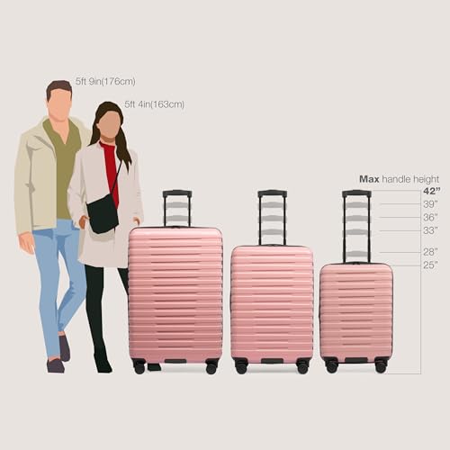 U.S. Traveler Boren Polycarbonate Hardside Carry-on Suitcase with 8 Spinner Wheels, Teal, 22-Inch S2578