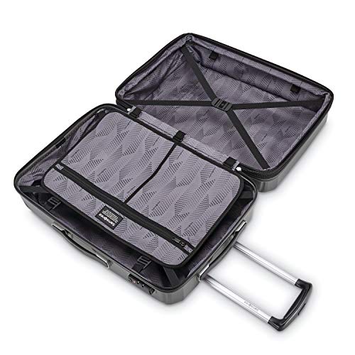 Samsonite Winfield 3 DLX Hardside Expandable Luggage, Silver, Carry-On 20-Inch F64293