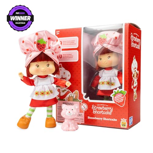 Strawberry Shortcake Classic 5.5-inch Poseable Scented Fashion Doll with 4 Accessories K41828