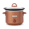 Crockpot Design Series 3-Quart Manual Slow Cooker, Copper
