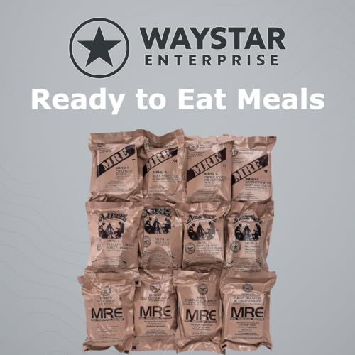 MRE Meals Ready to Eat A & B Case Bundle 2 x 12 Packs Emergency Survival Food L652