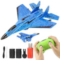 RC Plane Remote Control Airplane Toy 2.4GHz with Lights for Adults Kids I576